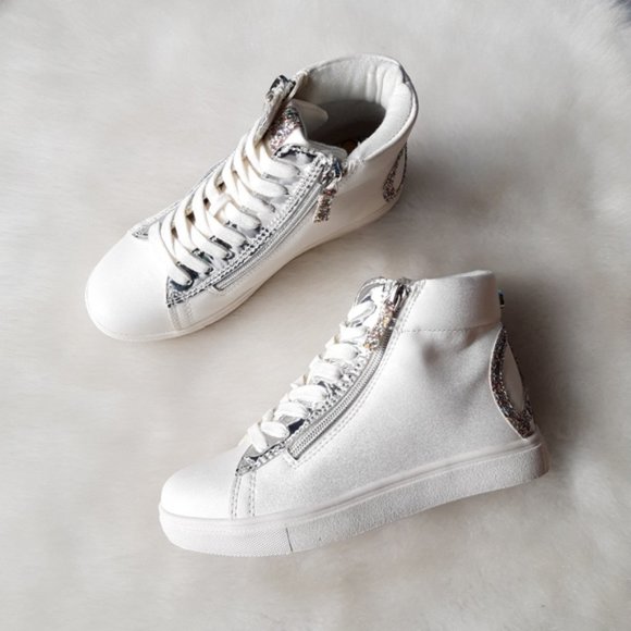 steve madden girls high tops